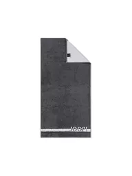 JOOP | Handtuch SPLIT DOUBLEFACE 50x100cm Stein | grau
