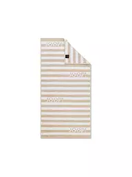 JOOP | Handtuch SPLIT STRIPES 50x100cm Stein | creme