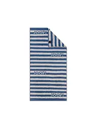 JOOP | Handtuch SPLIT STRIPES 50x100cm Stein | dunkelblau
