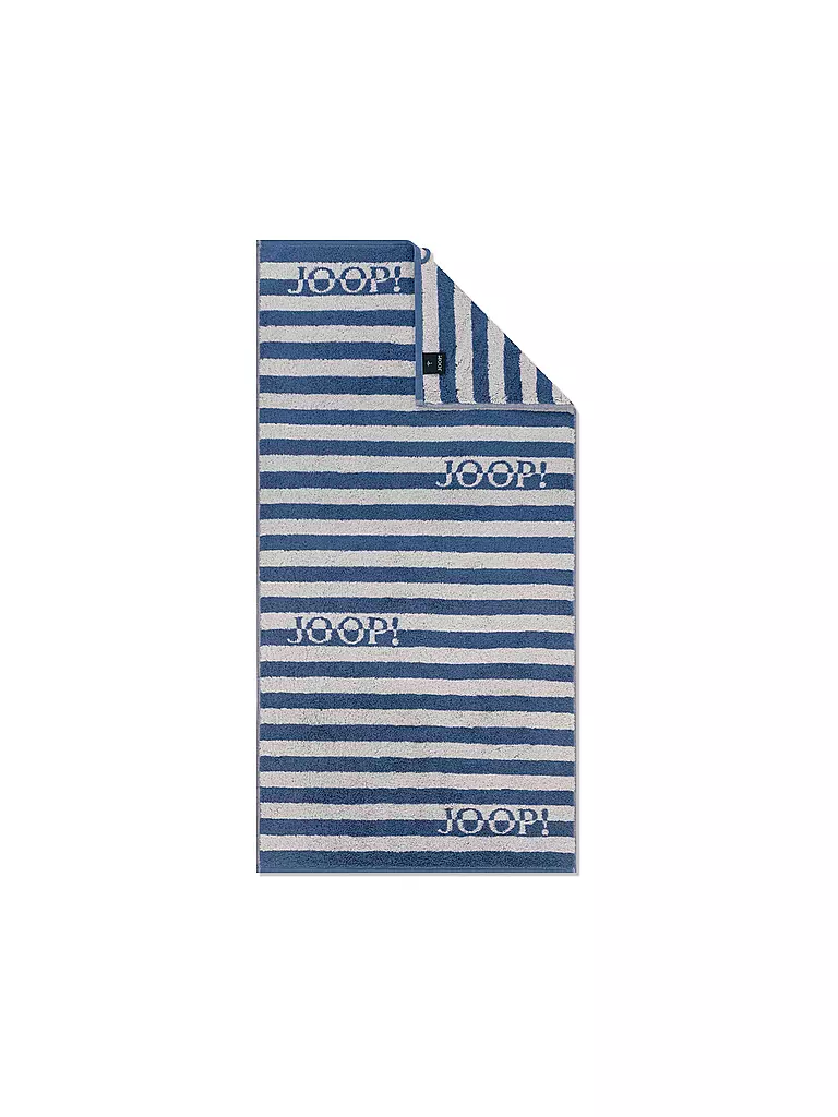 JOOP | Handtuch SPLIT STRIPES 50x100cm Ocean | dunkelblau