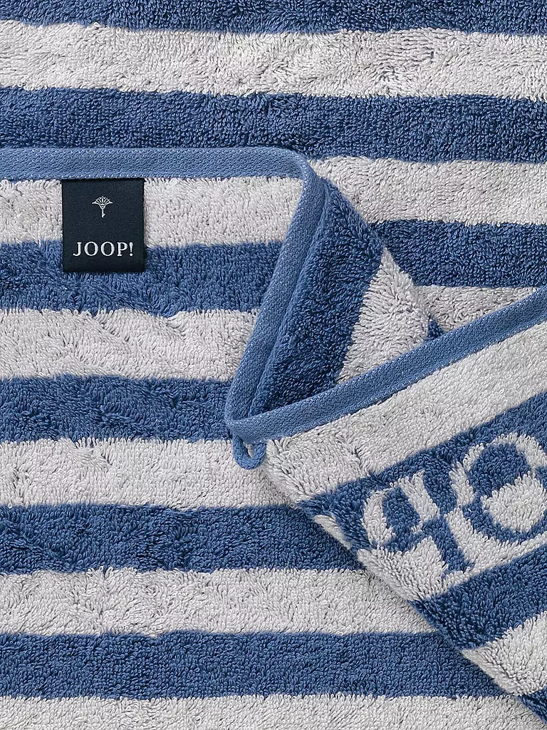 JOOP | Handtuch SPLIT STRIPES 50x100cm Ocean | hellgrün