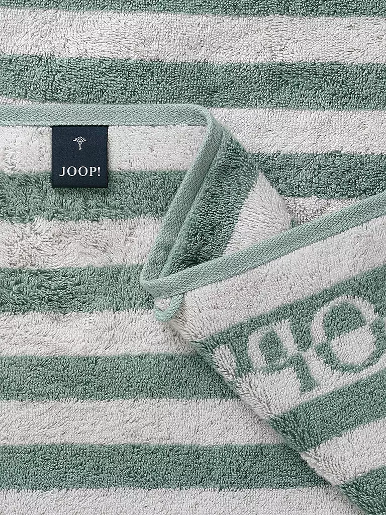 JOOP | Handtuch SPLIT STRIPES 50x100cm Pinie | dunkelblau
