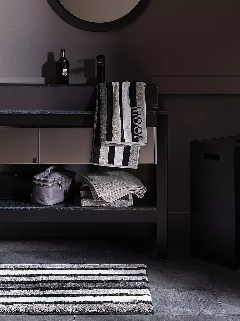 JOOP | Handtuch Tone Doubleface 50x100cm Platin | hellgrau