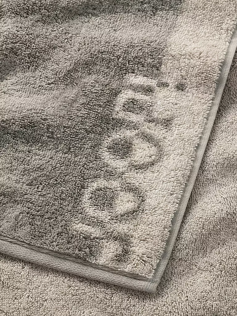 JOOP | Handtuch Tone Doubleface 50x100cm Platin | hellgrau