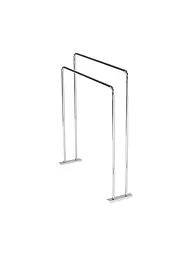 JOOP | Handtuchständer Chromeline 85cm | Silber