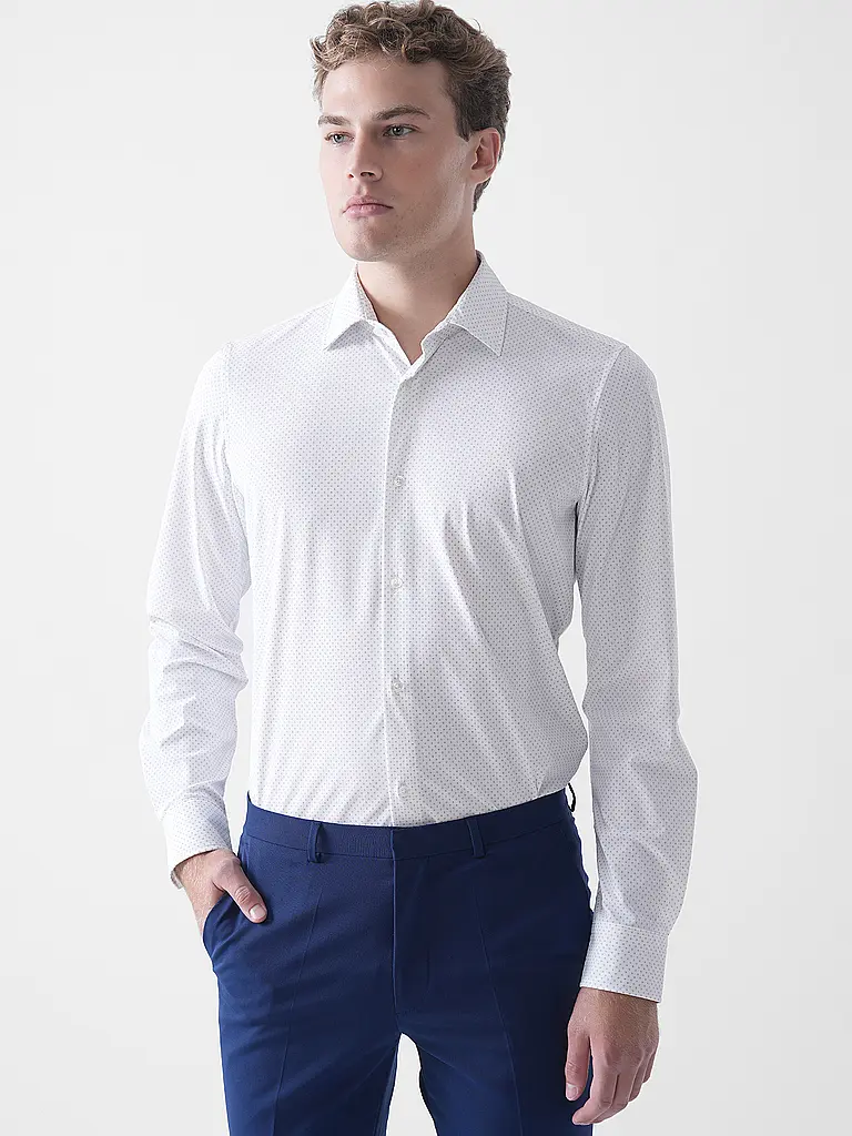 JOOP | Hemd Slim Fit  | weiss
