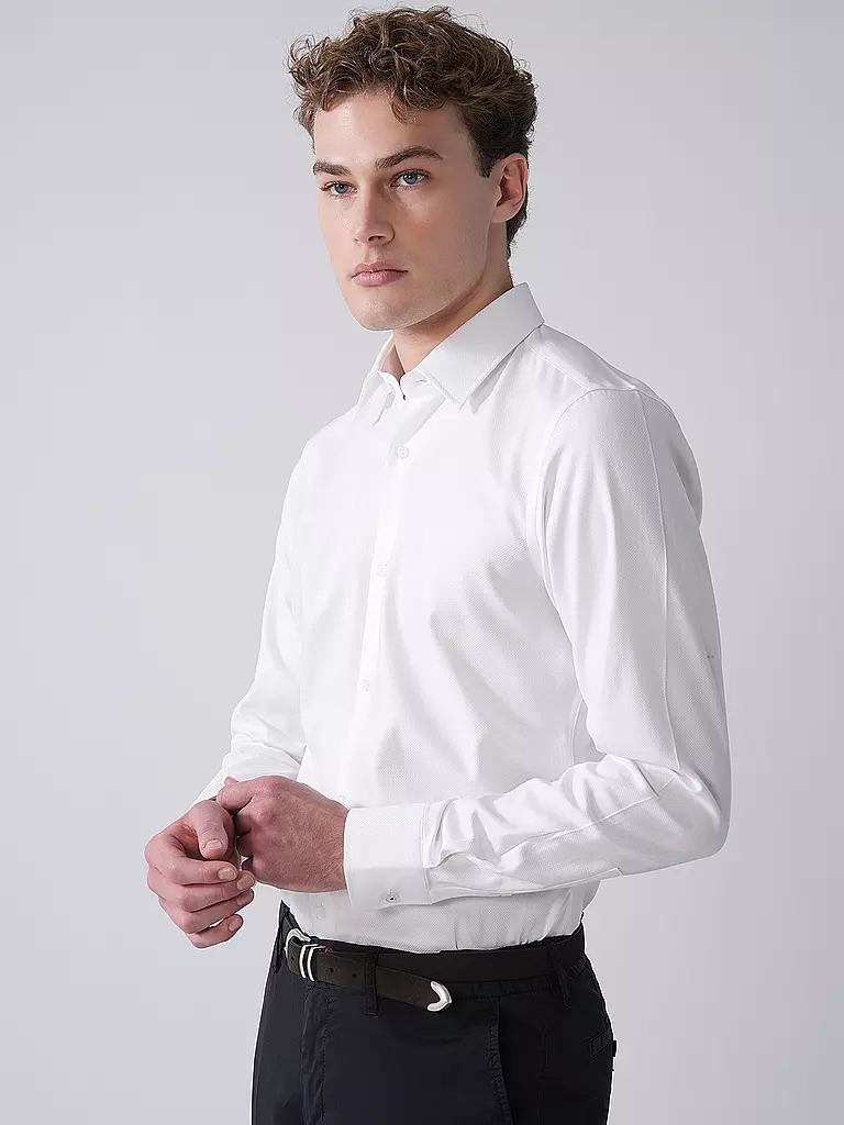 JOOP | Hemd Slim Fit PIERCE | weiss