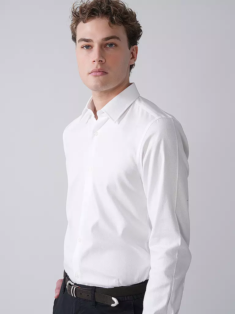 JOOP | Hemd Slim Fit PIERCE | weiss
