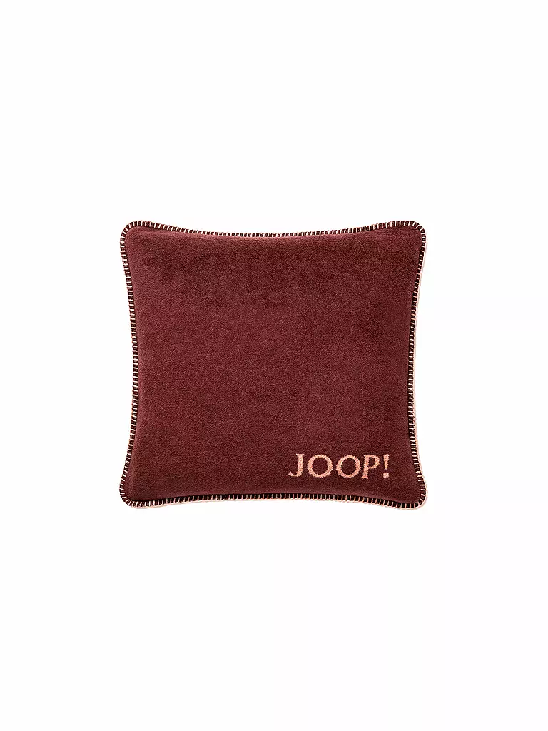 JOOP | Kissenhülle 50x50cm orange-bordeaux | orange