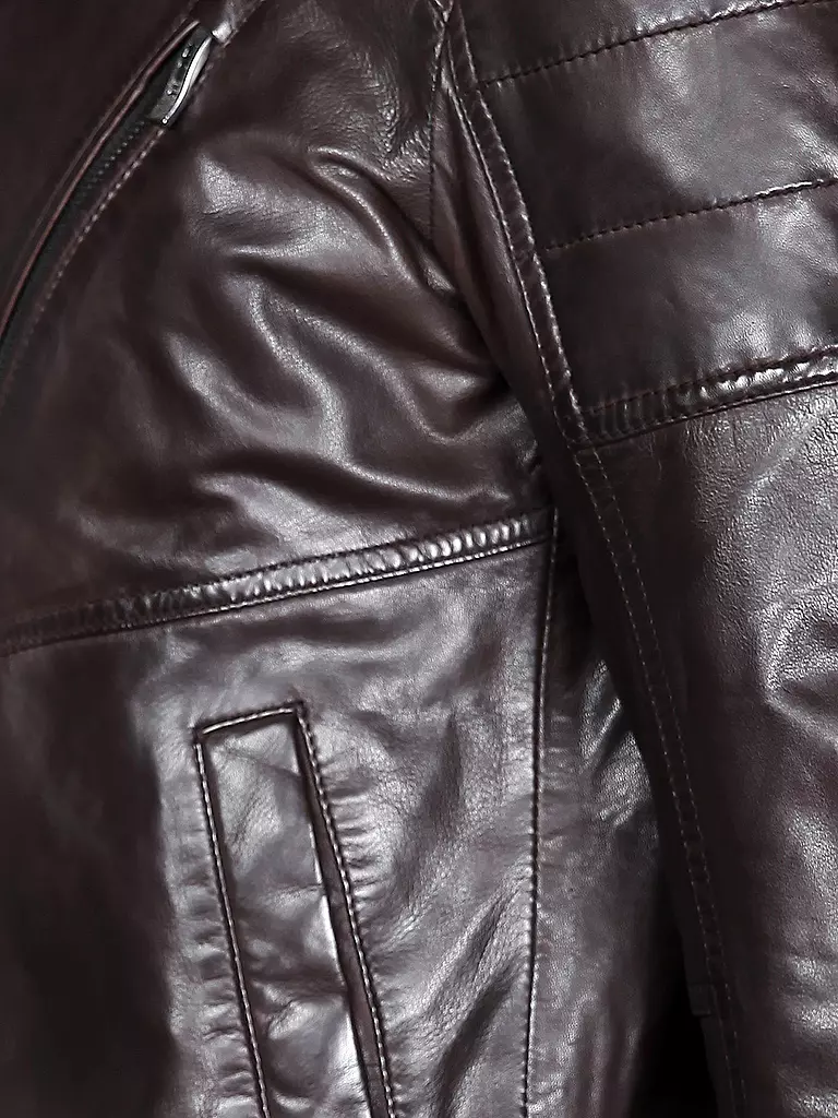 JOOP | Lederjacke "Lima" | braun