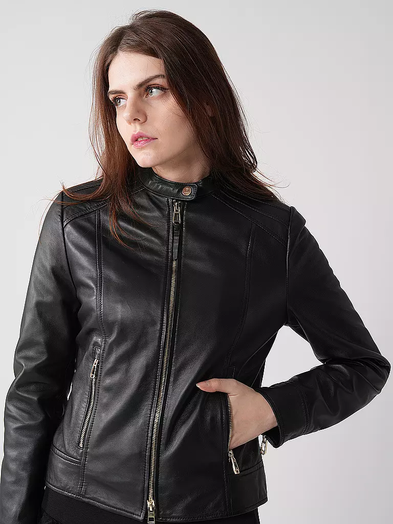 JOOP | Lederjacke  | schwarz