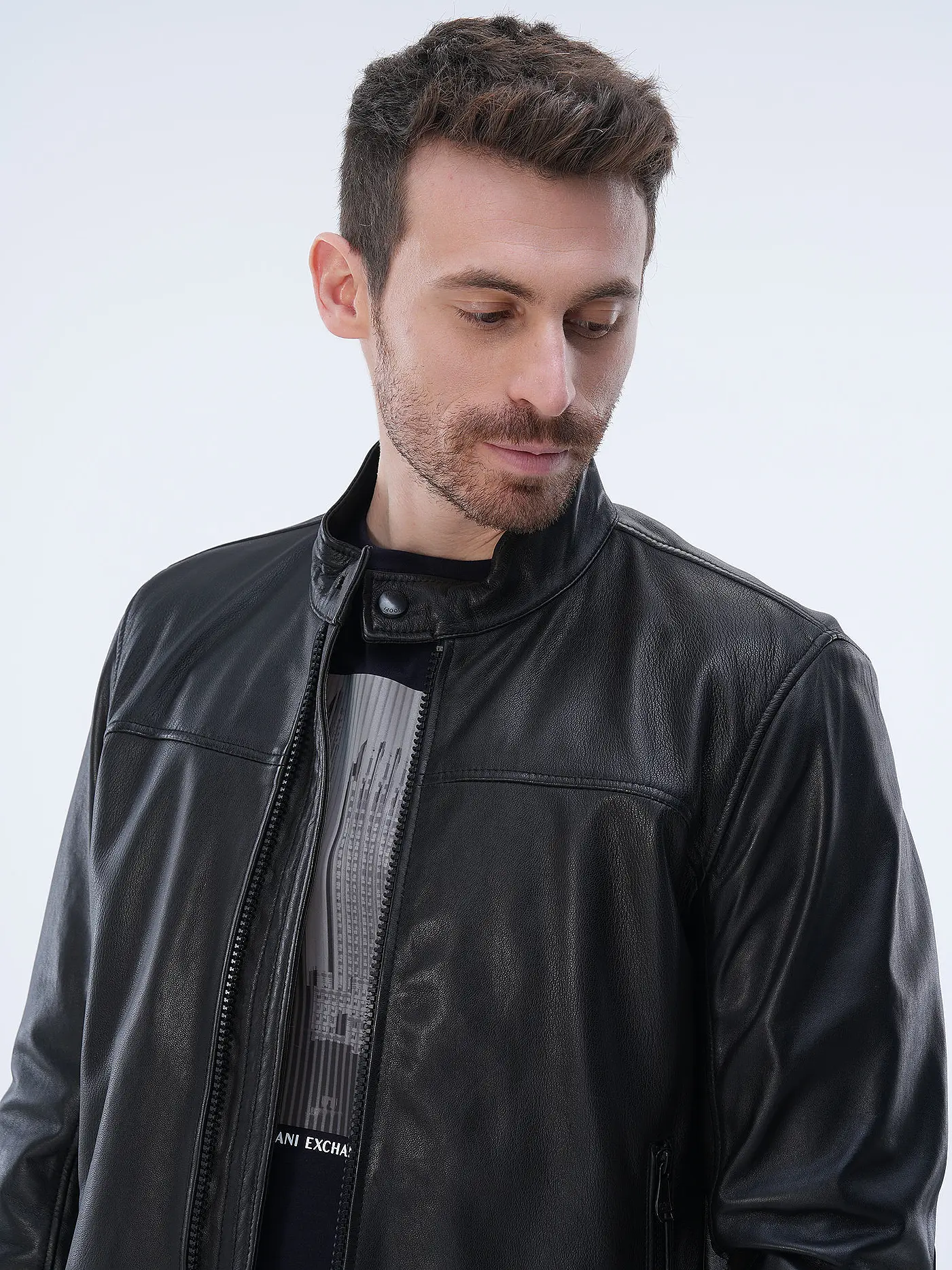JOOP | Lederjacke CLEARY | schwarz