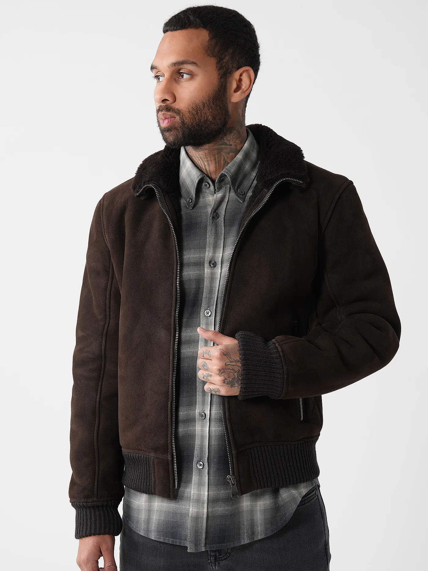 JOOP | Lederjacke RAZOR | braun