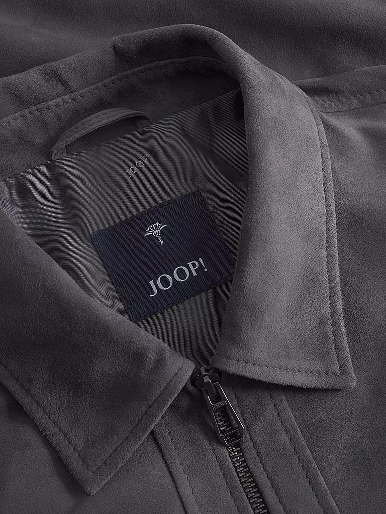 JOOP | Lederjacke | grau