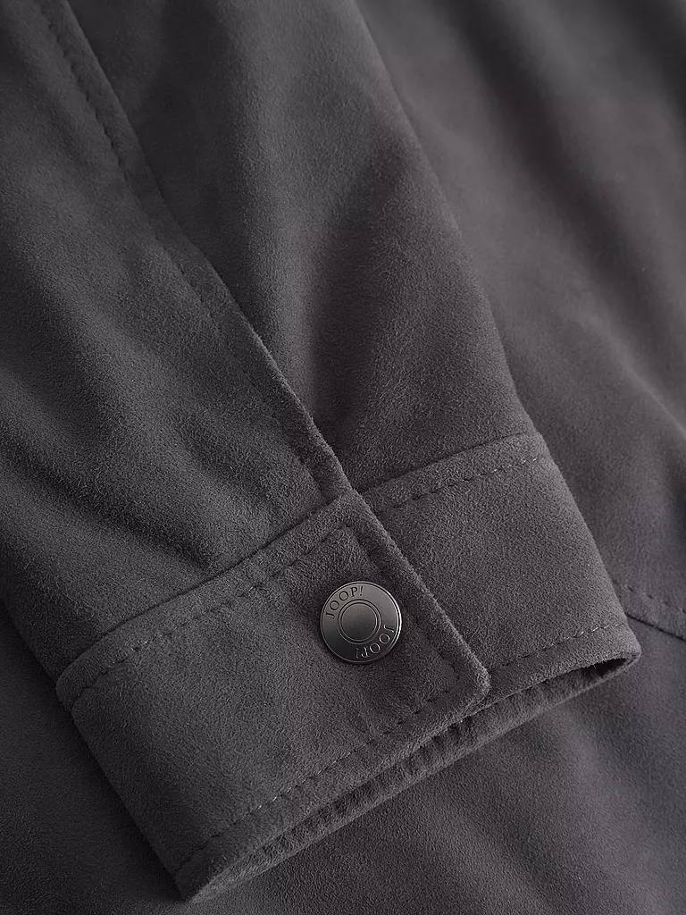 JOOP | Lederjacke | grau