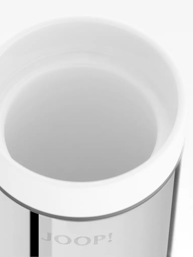 JOOP | Mundbecher Chromeline 11cm | schwarz