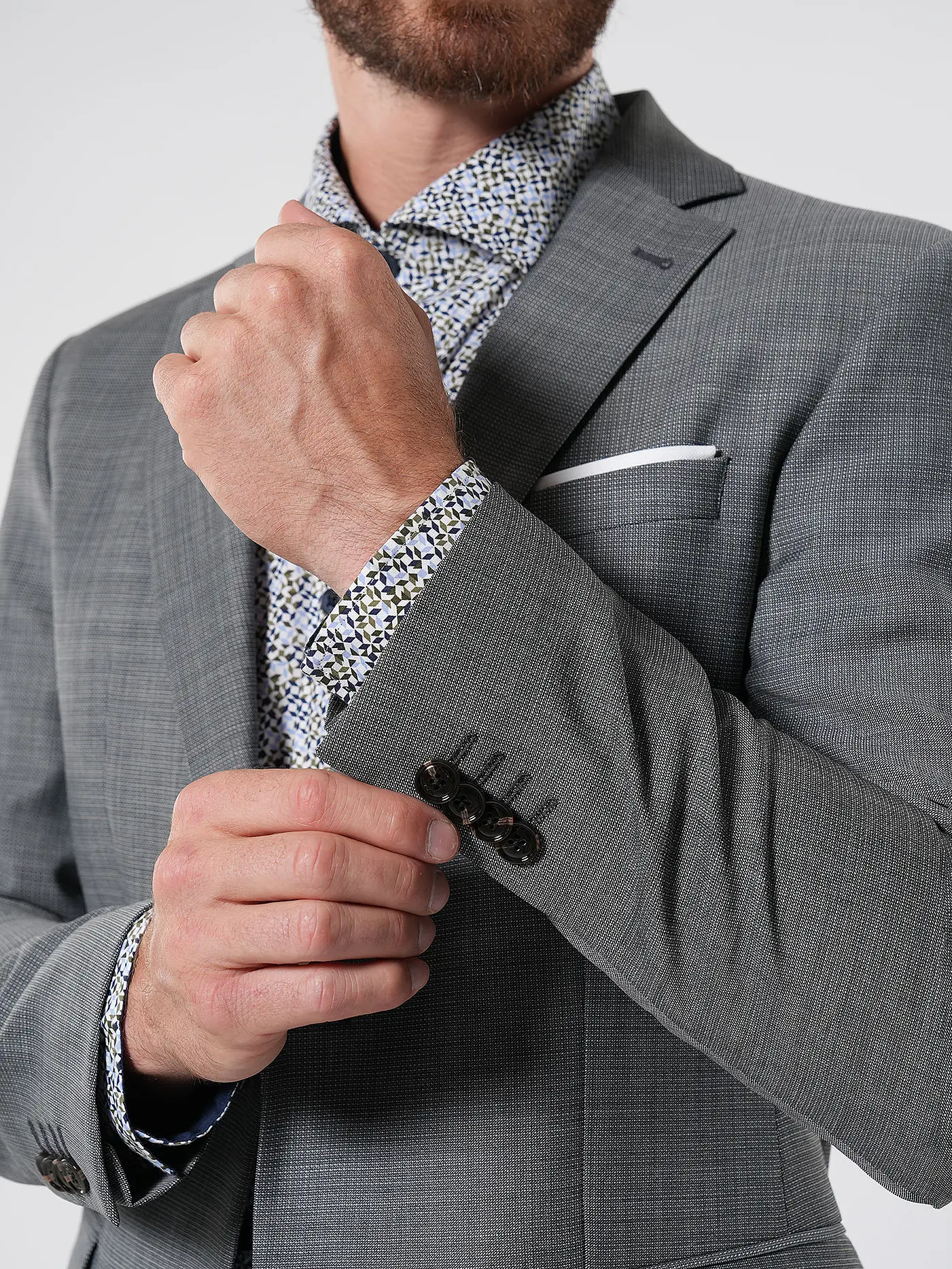 JOOP | Sakko Modern Fit FINCH | grau
