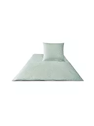 JOOP | Satin Bettwäsche Cornflower 70x90cm / 140x220cm Weiss | silber