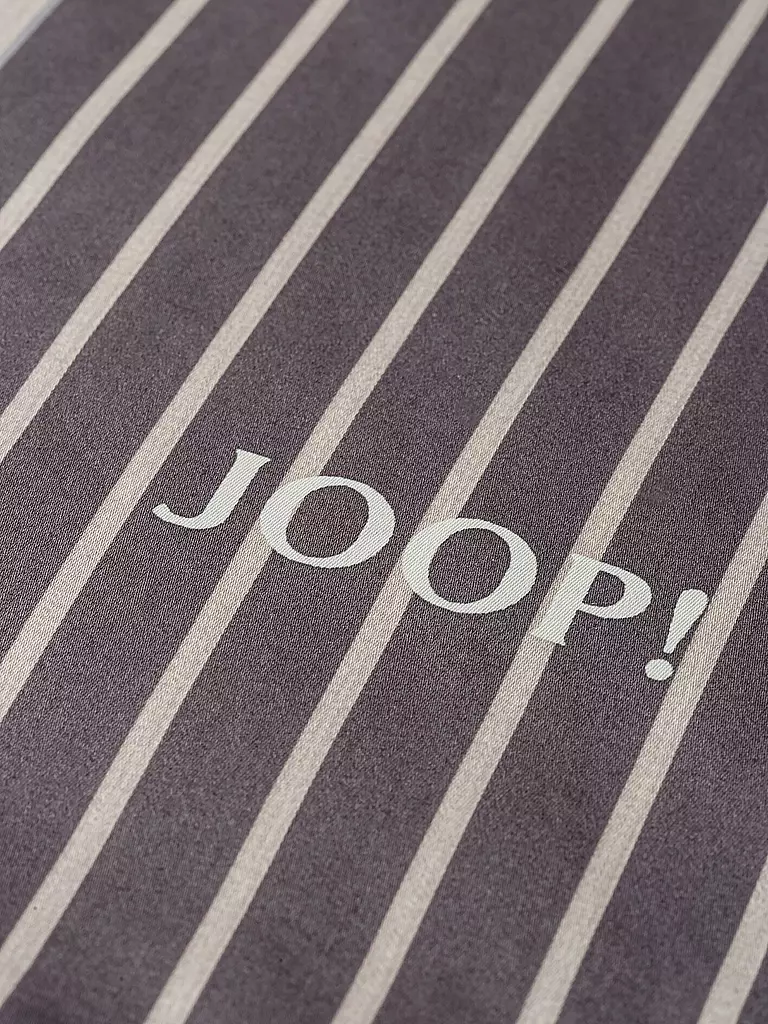 JOOP | Satin Bettwäsche DIVIDED 2x 70x90cm / 200x200cm Blush | hellgrau