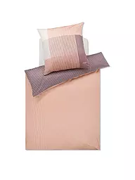 JOOP | Satin Bettwäsche DIVIDED 70x90cm / 140x220cm Blush | rosa