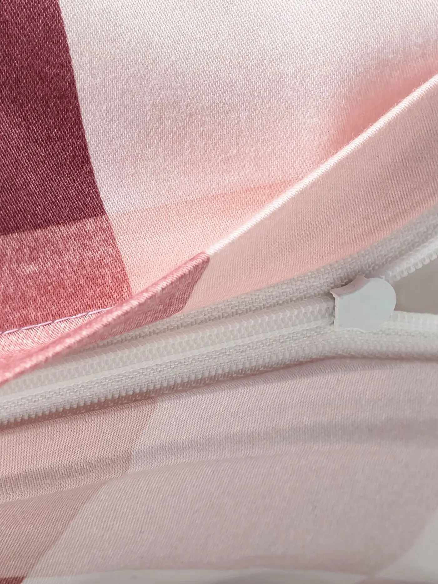 JOOP | Satin Bettwäsche MESH 70x90cm/140x200cm Blush | koralle