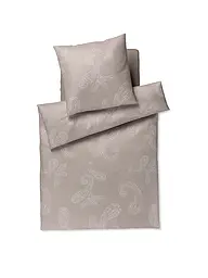 JOOP | Satin Bettwäsche PAISLEY 70x90cm/140x200cm Dkl Rot | beige