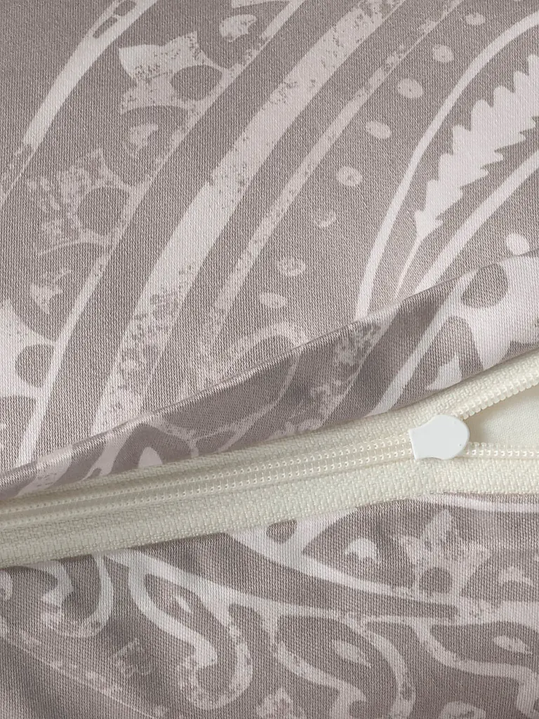 JOOP | Satin Bettwäsche PAISLEY 70x90cm/140x200cm Creme | beige