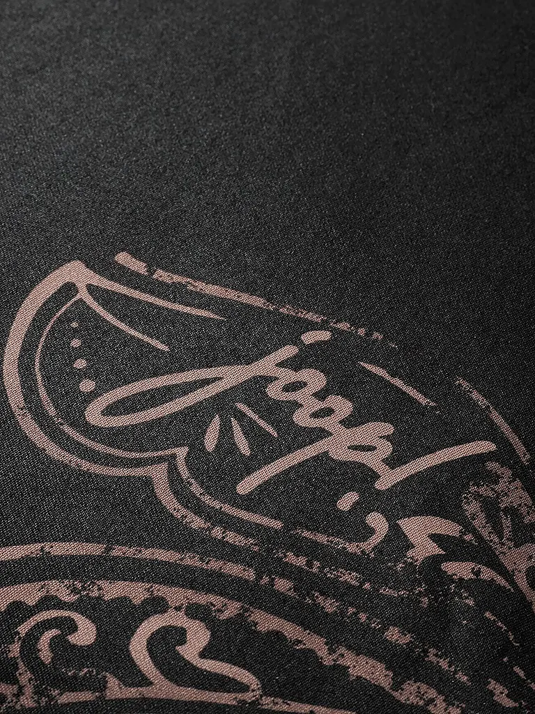 JOOP | Satin Bettwäsche PAISLEY 70x90cm/140x200cm Schwarz | schwarz