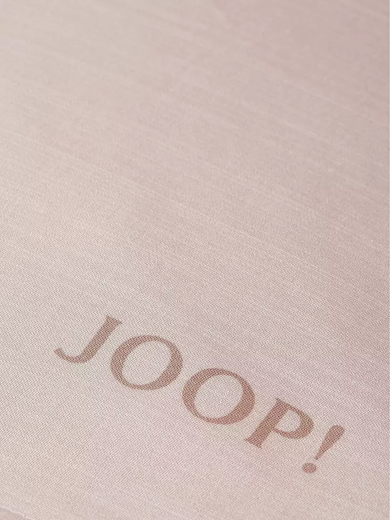 JOOP | Satin Bettwäsche SPLIT 2x 70x90cm / 200x200cm Nude  | beige