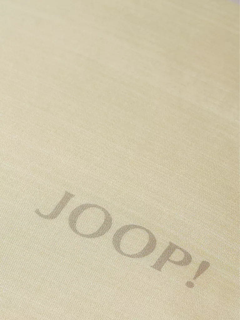 JOOP | Satin Bettwäsche SPLIT 2x 70x90cm / 200x200cm Vanilla | hellgrau