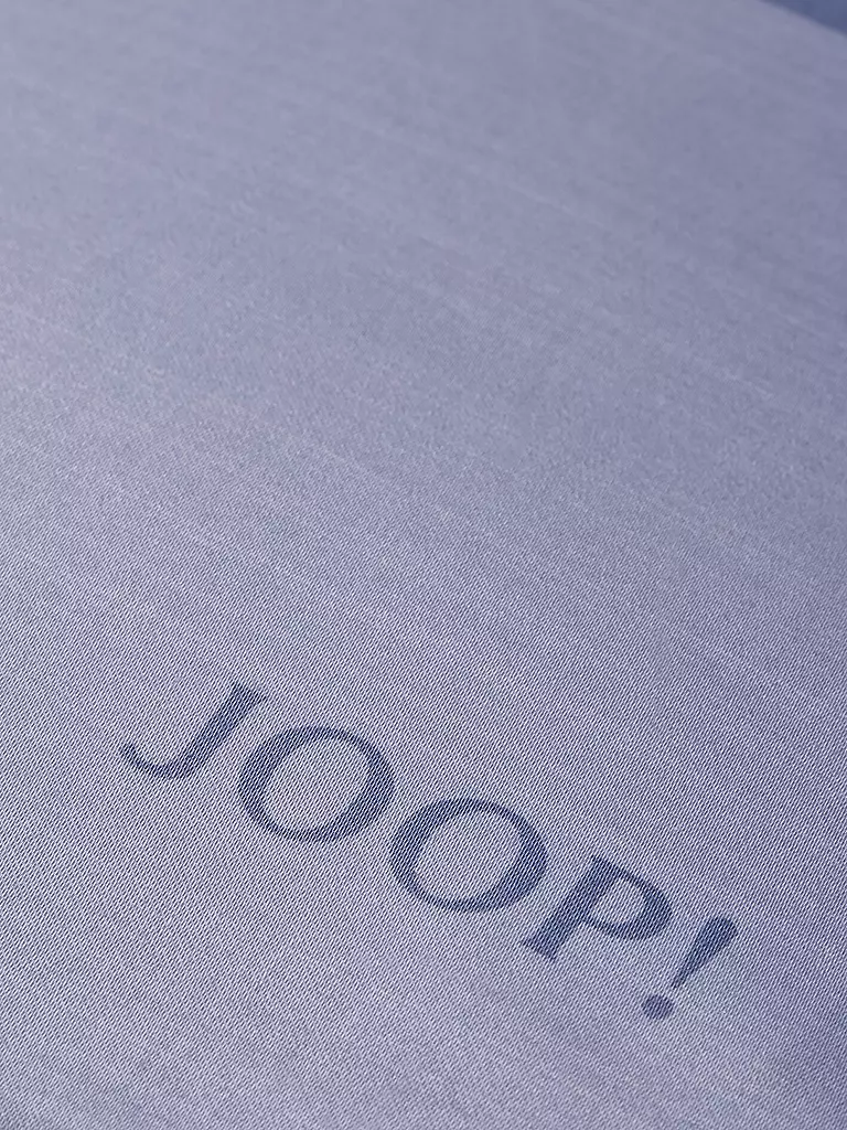 JOOP | Satin Bettwäsche SPLIT 70x90cm / 140x200cm Ocean  | hellblau