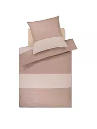 JOOP | Satin Bettwäsche SPLIT 70x90cm / 140x220cm Vanilla | beige