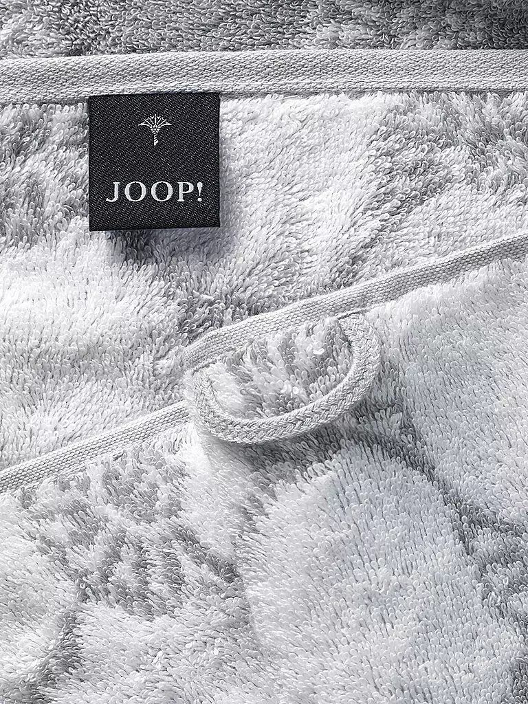 JOOP | Saunatuch "Cornflower" 80x200cm (silber) | grau