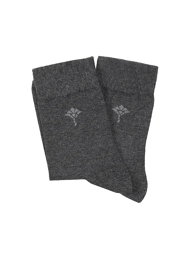 JOOP | Socken DAILY GLAM 2er anthracite melange | grau