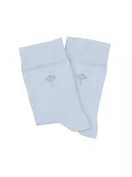 JOOP | Socken DAILY GLAM 2er anthracite melange | hellblau