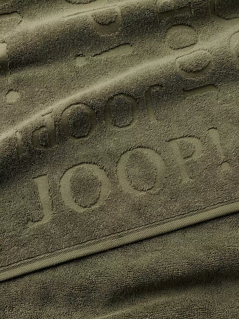 JOOP | Strandtuch BEACH REPEAT 100x180cm Field | dunkelgrün