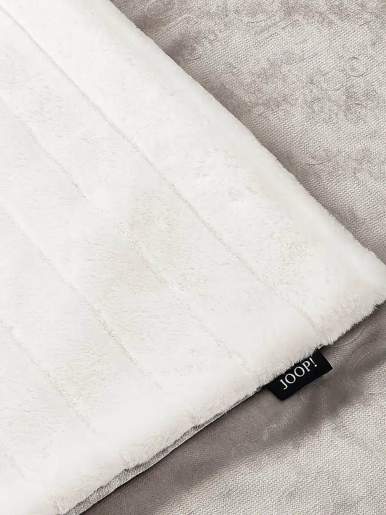 JOOP | Tagesdecke - Plaid CORNFLOWER GLAM 130x170cm Natur | beige