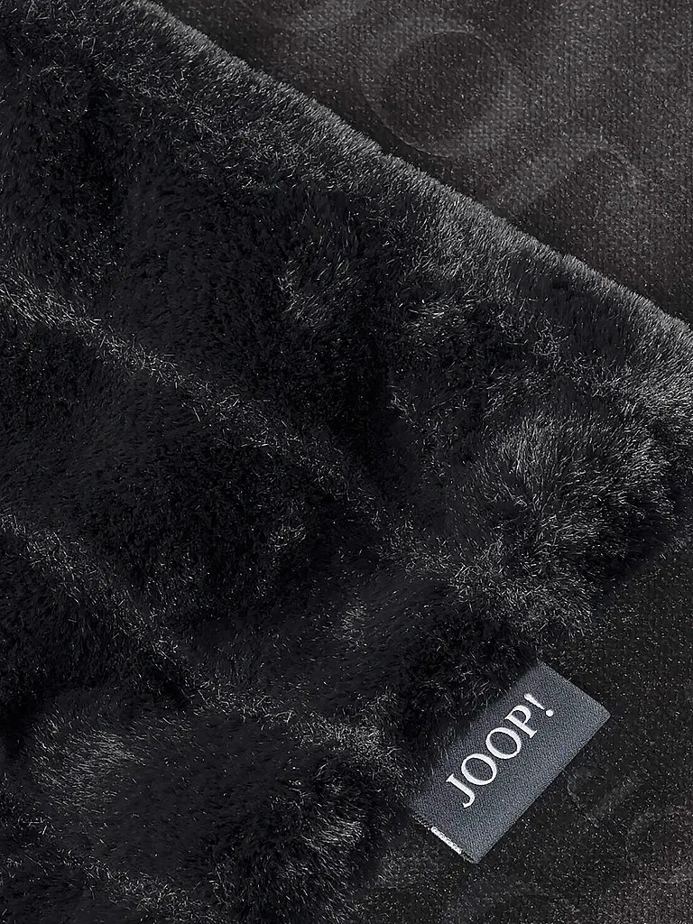 JOOP | Tagesdecke - Plaid CORNFLOWER GLAM 130x170cm Silber | grau