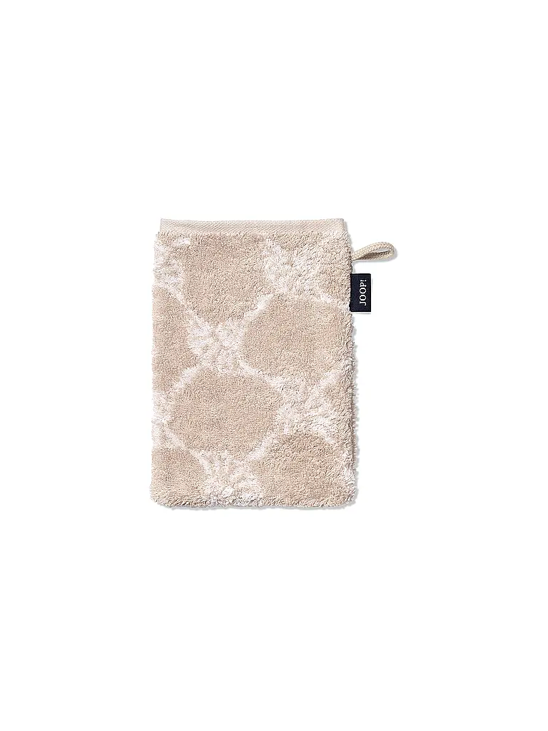 JOOP | Waschhandschuh Classic Cornflower 16x22cm Nude | beige