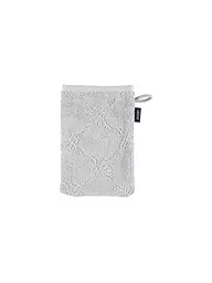 JOOP | Waschhandschuh CORNFLOWER 16x22cm Sand | silber