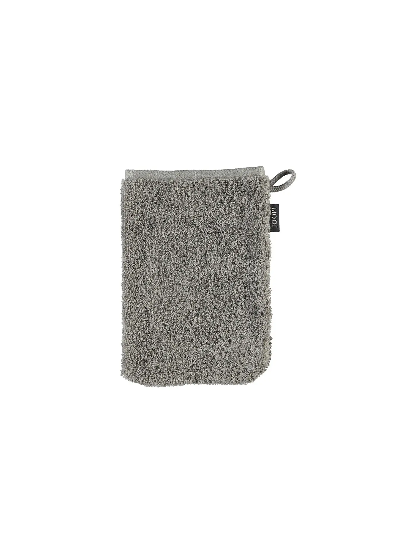 JOOP | Waschhandschuh Doubleface 16x22cm Silber | grau