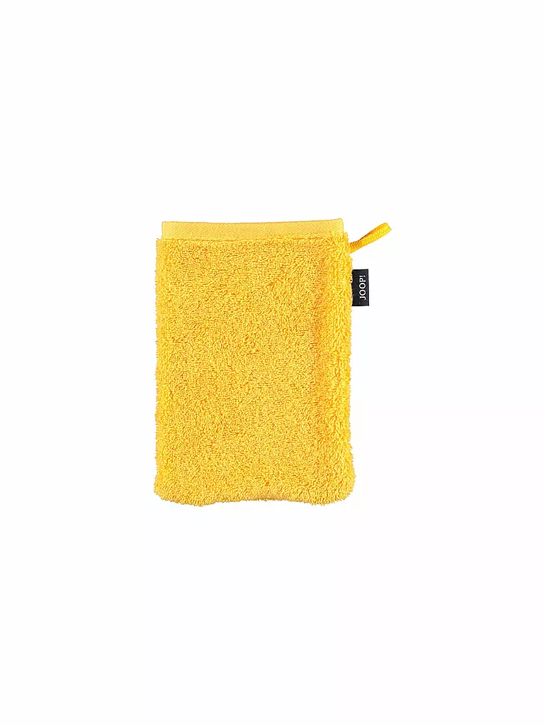 JOOP | Waschhandschuh Doubleface 16x22cm Honig | gelb