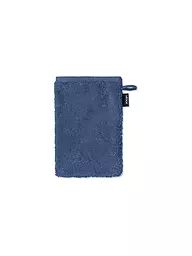 JOOP | Waschhandschuh SPLIT DOUBLEFACE 16x22cm Ocean | dunkelblau