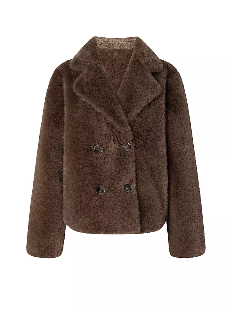 JOOP | Wendejacke in Felloptik ORSINA | braun