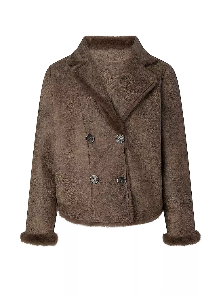 JOOP | Wendejacke in Felloptik ORSINA | braun