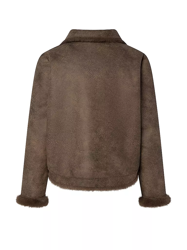 JOOP | Wendejacke in Felloptik ORSINA | braun