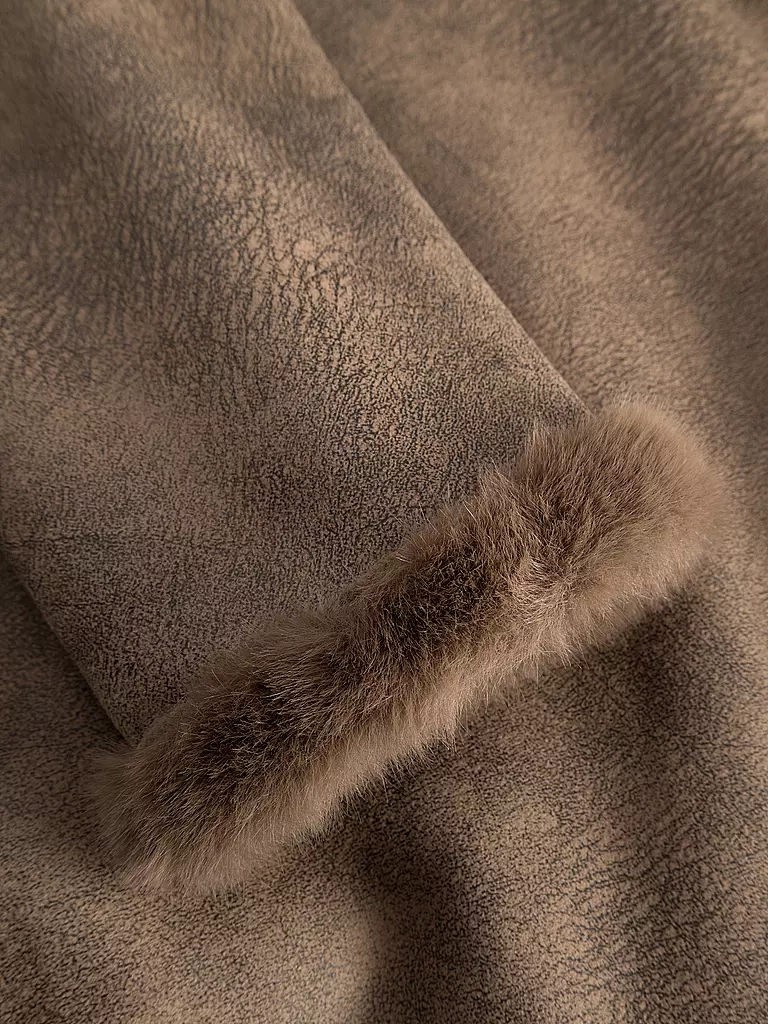 JOOP | Wendejacke in Felloptik ORSINA | braun
