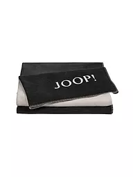 JOOP | Wohndecke "Uni Doubleface" 150x200cm (Ecru-Feder) | grau
