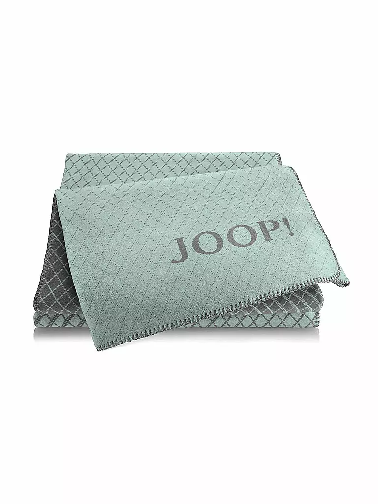 JOOP | Wohndecke "Diamond" 150x200cm (Aqua Schiefer) | türkis