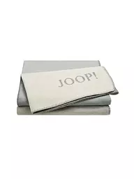 JOOP | Wohndecke 150x200cm SPLIT Stein | hellgrau